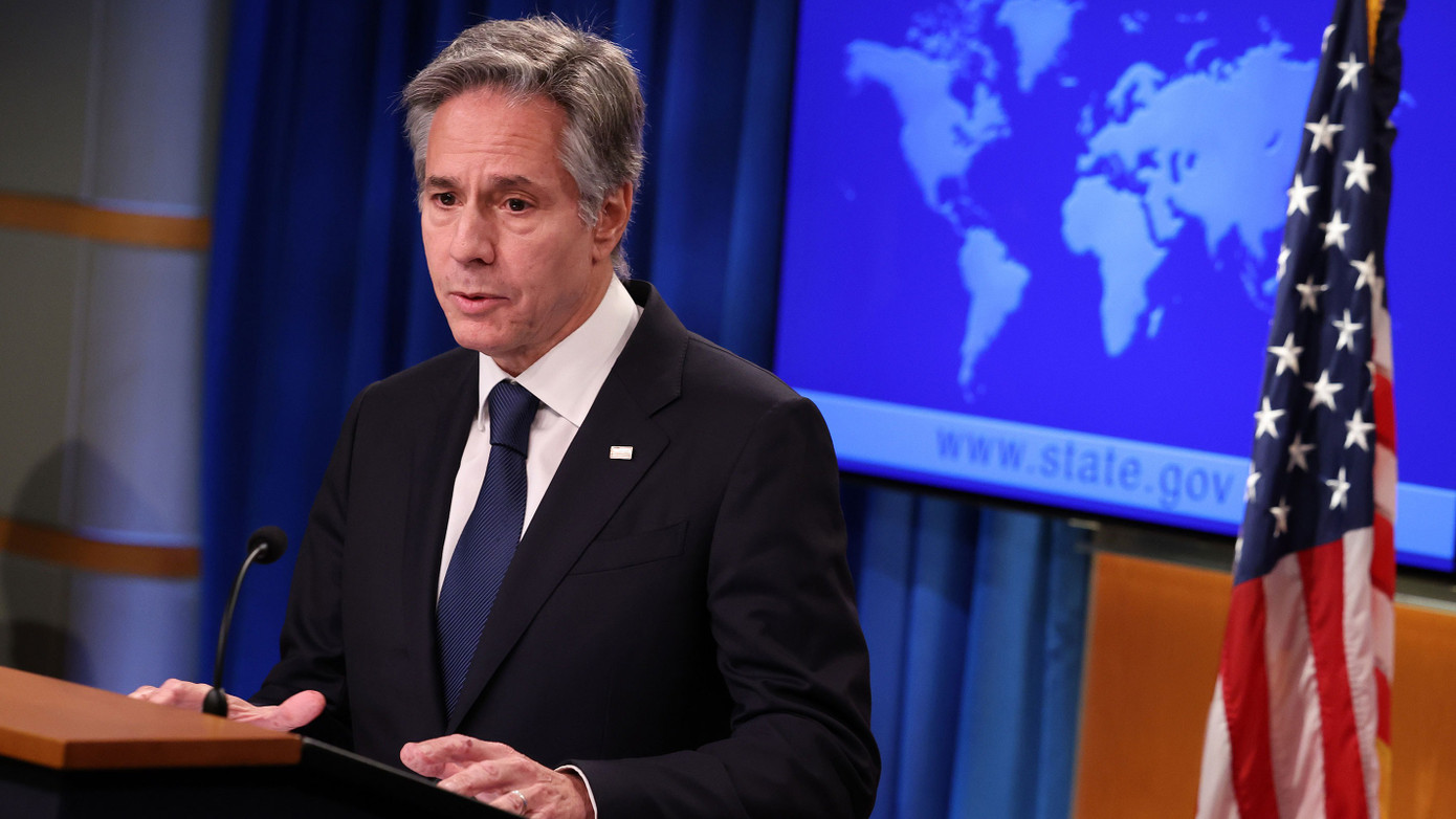 Ngoại trưởng Mỹ Antony Blinken. Ảnh: Getty