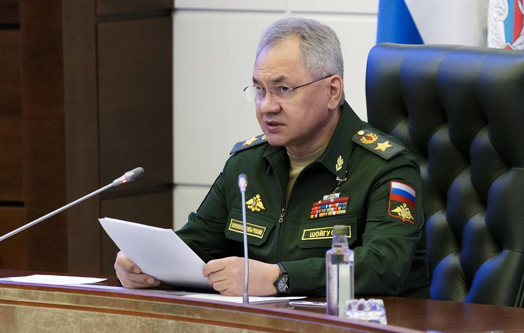 Bộ trưởng Quốc phòng Nga Sergey Shoigu. Ảnh: Tass