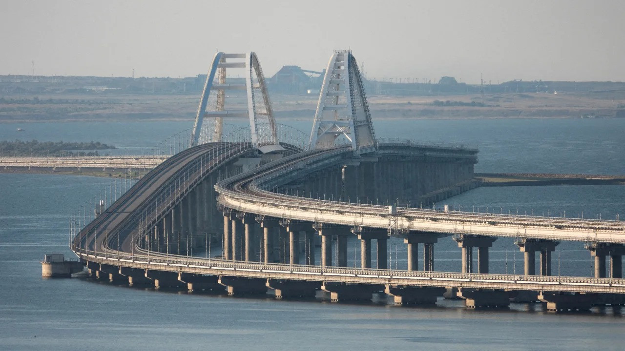 Cầu Kerch. Ảnh: Reuters Cầu Kerch. Ảnh: Reuters