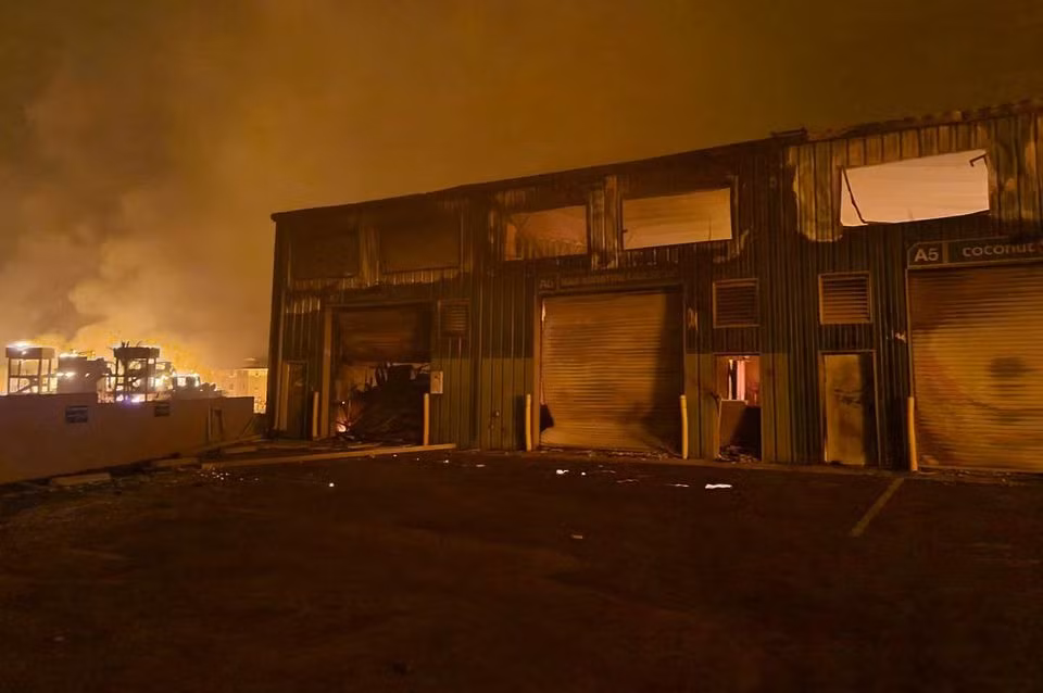 Cảnh tan hoang ở Lahaina. Ảnh: Reuters