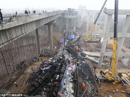 Một vụ nổ xe chở pháo hoa ở Hà Nam, Trung Quốc hồi tháng 2/2013. Một vụ nổ xe chở pháo hoa ở Hà Nam, Trung Quốc hồi tháng 2/2013