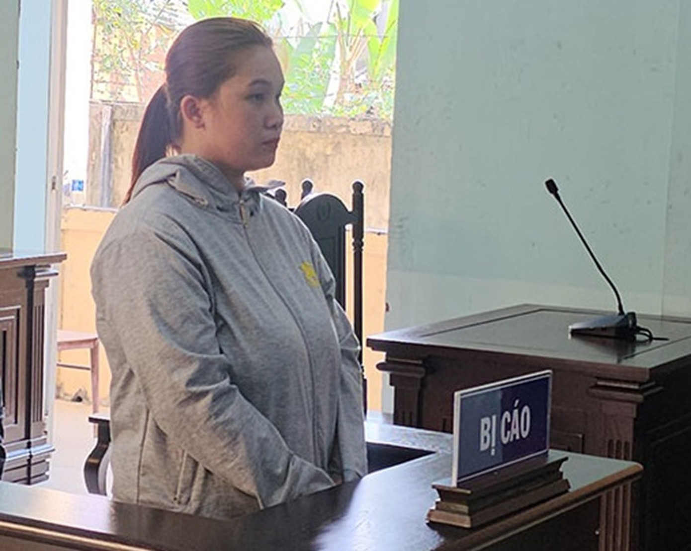 Bị cáo Nguyễn Thảo Nguyên.