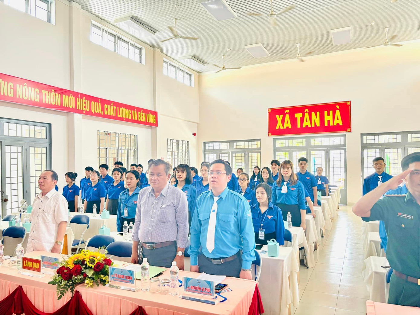 Đại hội Hội LHTN Việt Nam ở huyện Tân Châu.