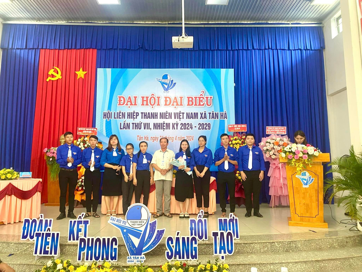 Đại hội Hội LHNT Việt Nam xã Tân Hà, huyện Tân Châu, tỉnh Tây Ninh.