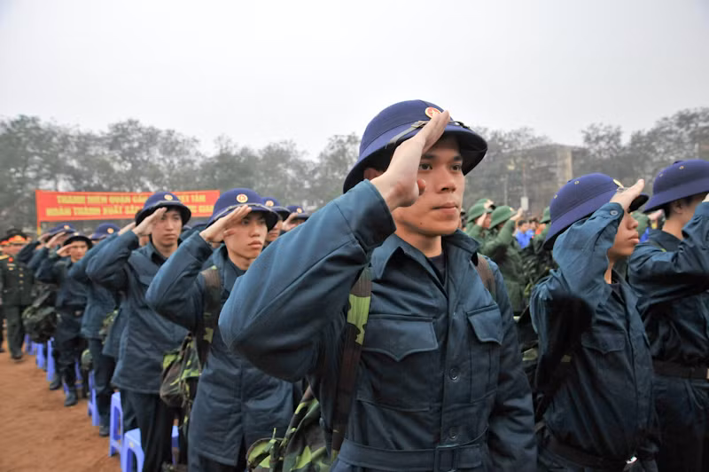 Tân binh của sư đoàn phòng không 