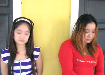 Gái bán dâm L.T.N và P.T. Tr. 