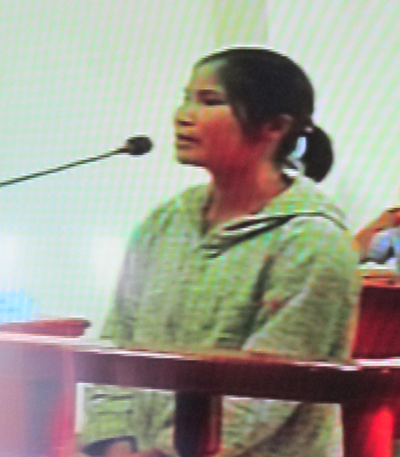 Bị cáo Phạm Thị Báu