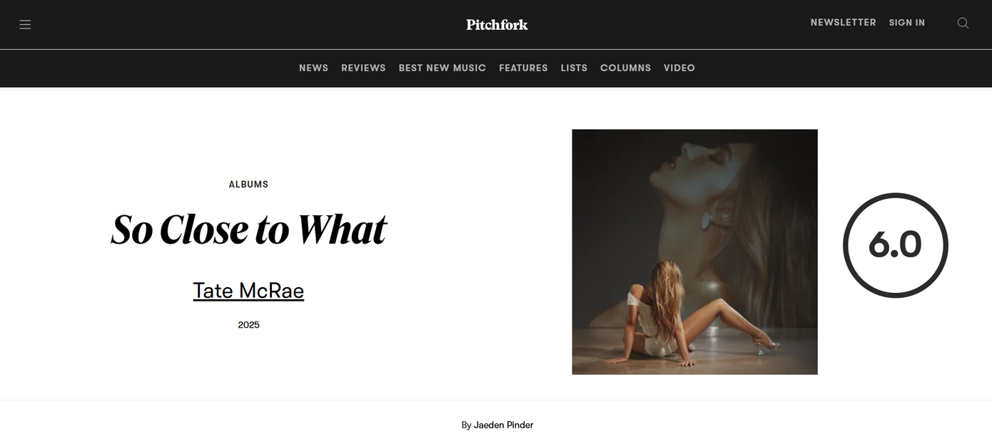 So Close To What nhận về số điểm trung bình 6.0 từ Pitchfork. So Close To What nhận về số điểm trung bình 6.0 từ Pitchfork.