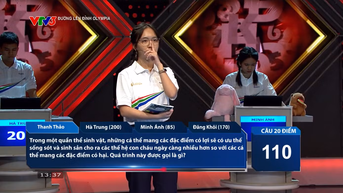 Thanh Thảo bất ngờ tung skill ở những câu hỏi gần cuối.