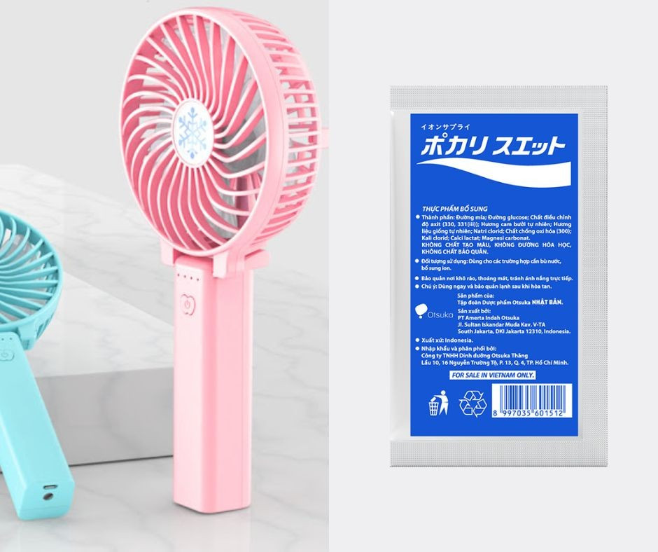 Những món đồ giúp hạ nhiệt và giảm mệt mỏi là cần thiết cho một đêm diễn dài.