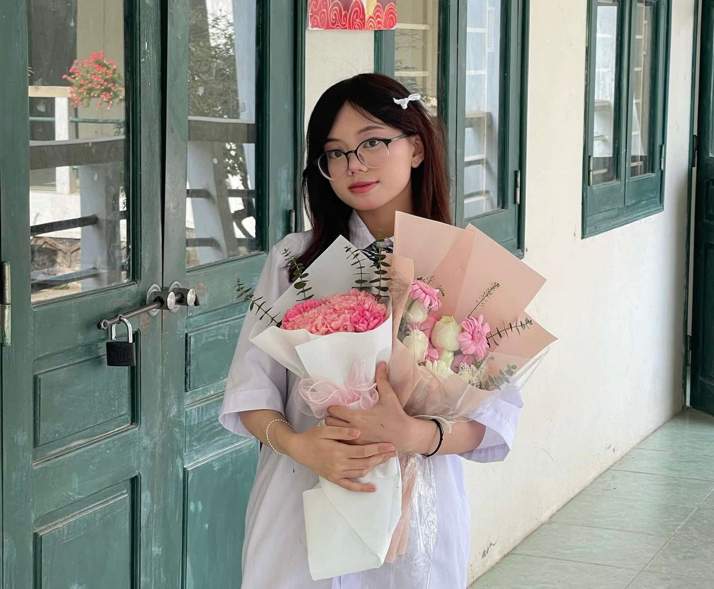 Phạm Thị Bảo Ngọc - cựu học sinh trường THPT chuyên Bắc Kạn. Ảnh: NVCC Phạm Thị Bảo Ngọc - cựu học sinh trường THPT chuyên Bắc Kạn. Ảnh: NVCC