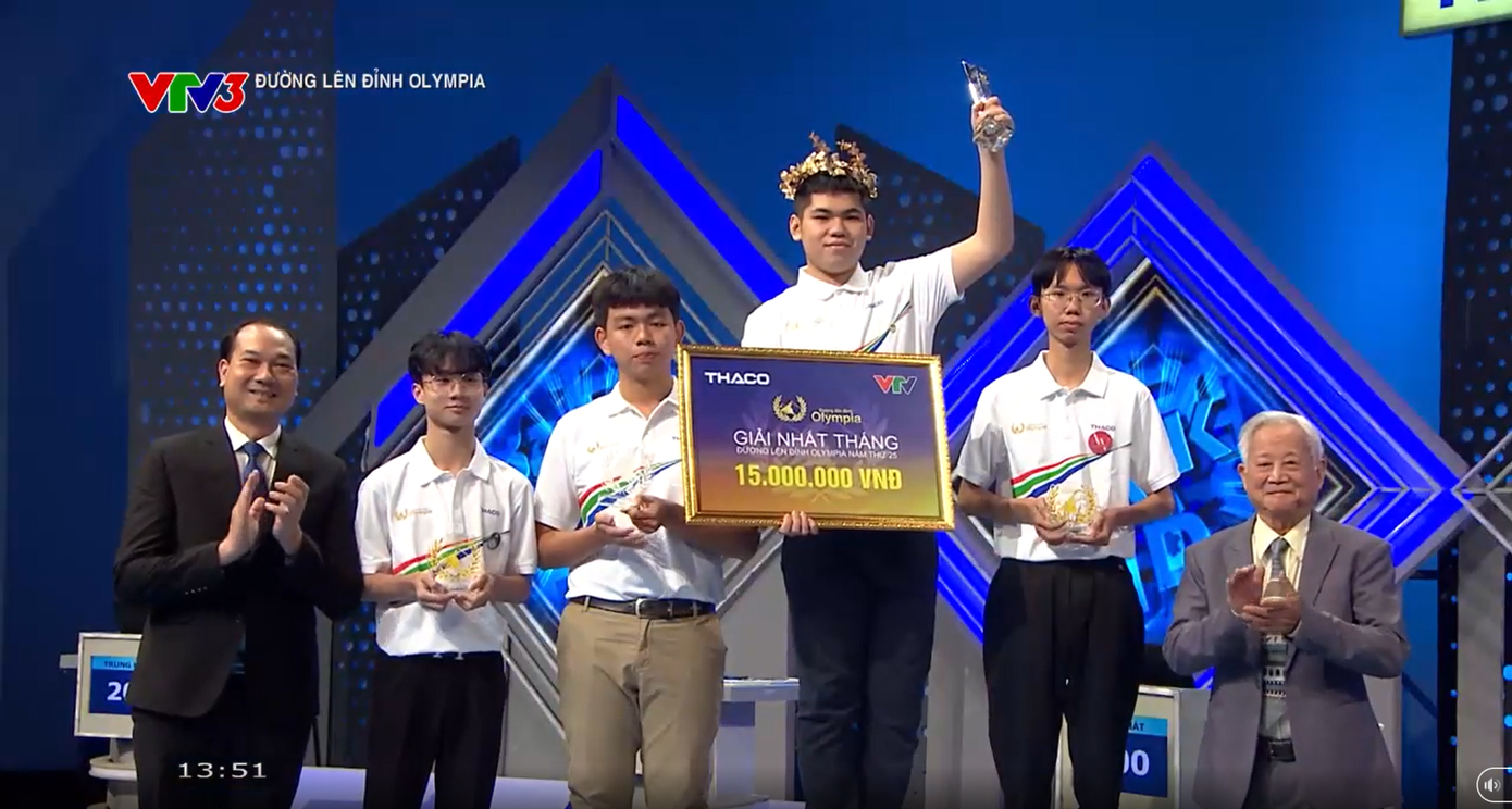 Nam sinh Hà Nội sẽ góp mặt trong cuộc thi Quý 2.