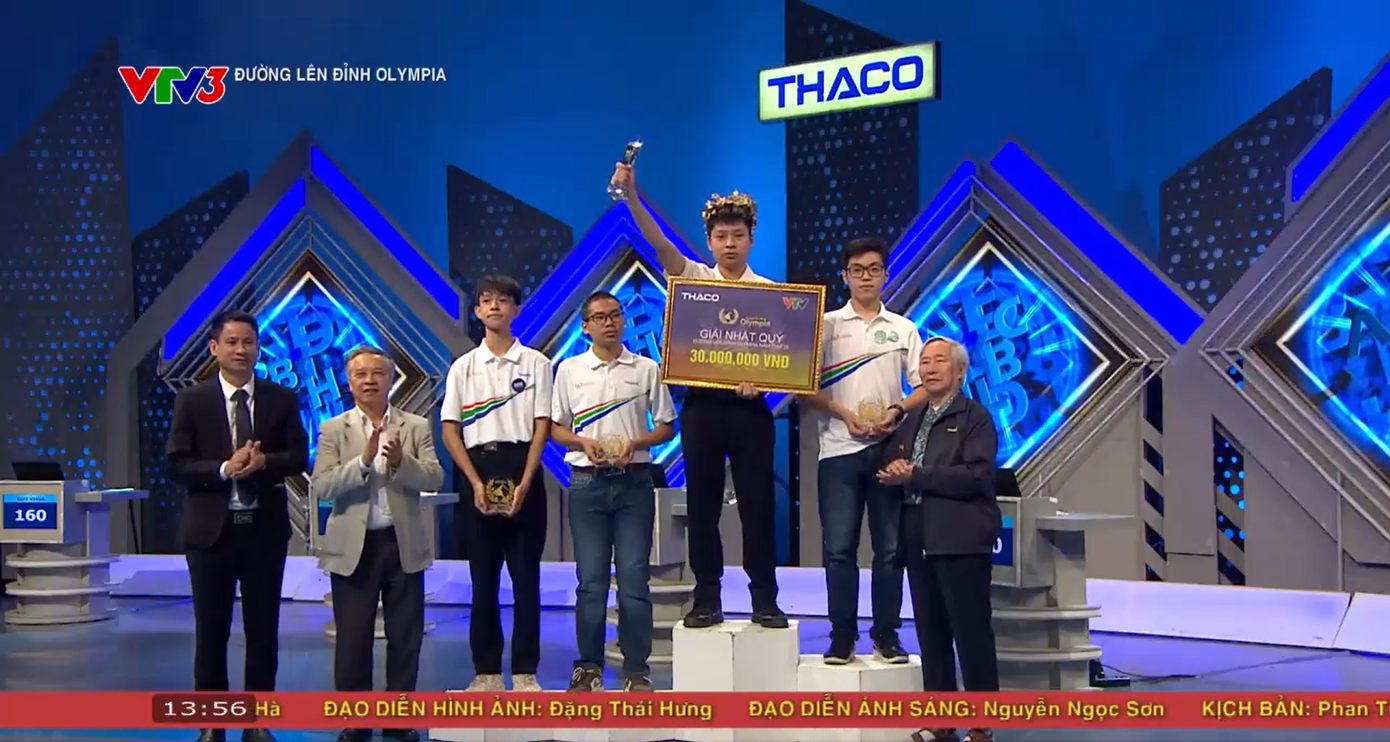 Lê Quang Duy Khoa có cú lội ngược dòng cực đỉnh ở câu hỏi cuối cùng.