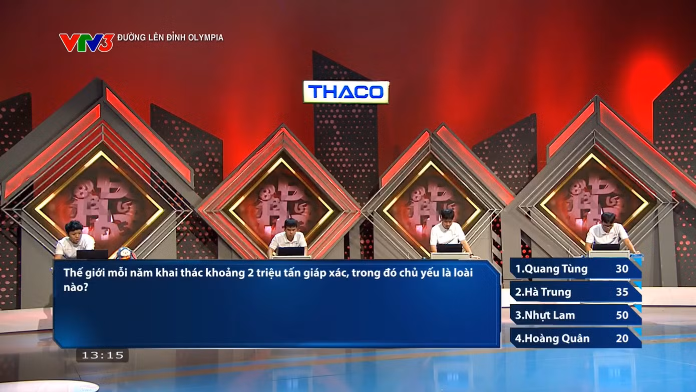 Các thí sinh mở đầu chưa quá suôn sẻ.