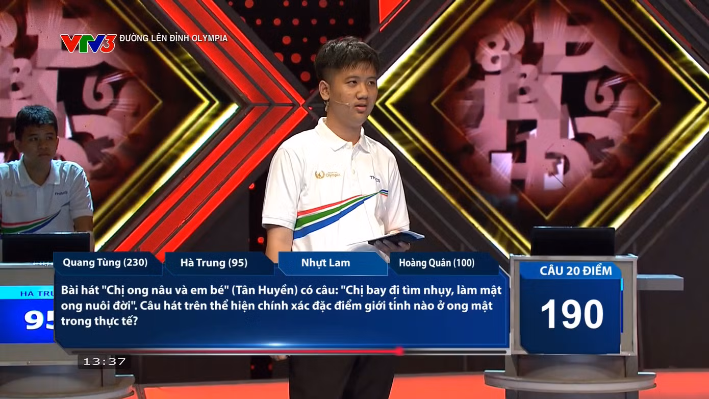 Nhựt Lam vươn lên đồng dẫn đầu với Quang Tùng.