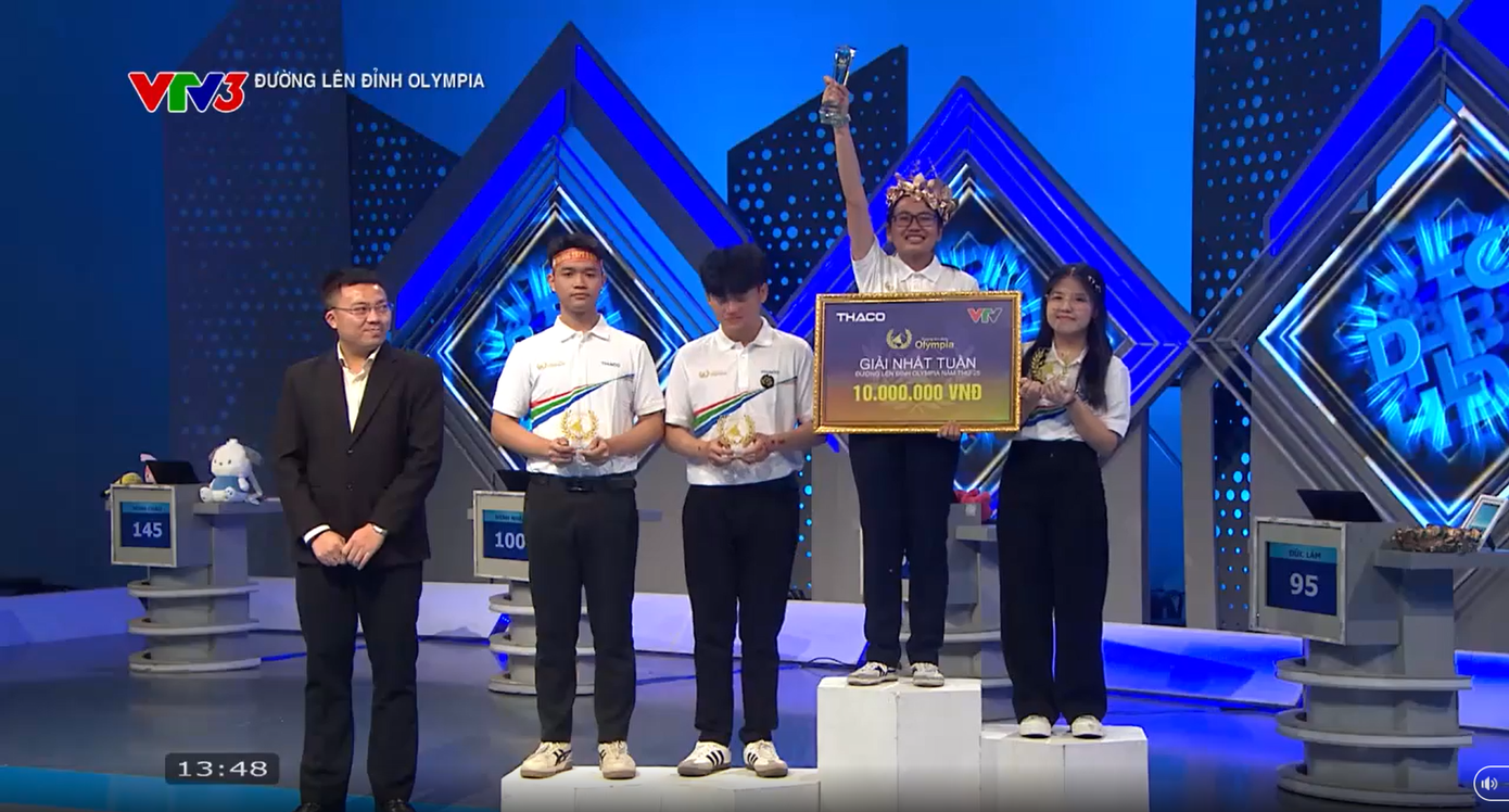 Nữ sinh Cần Thơ giành vòng nguyệt quế đầy thuyết phục. Nữ sinh Cần Thơ giành vòng nguyệt quế đầy thuyết phục.