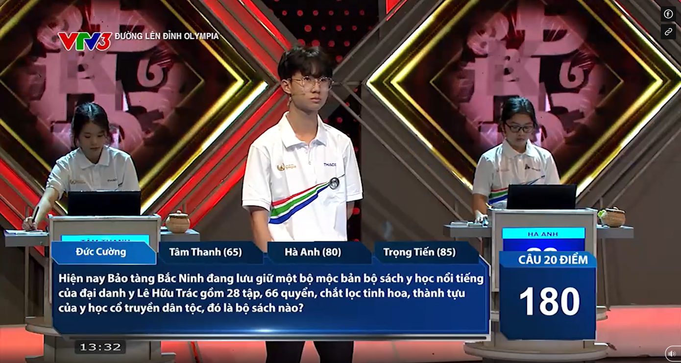 Nam sinh Ninh Bình tiếp tục ghi điểm ở phần thi Về đích. Nam sinh Ninh Bình tiếp tục ghi điểm ở phần thi Về đích.