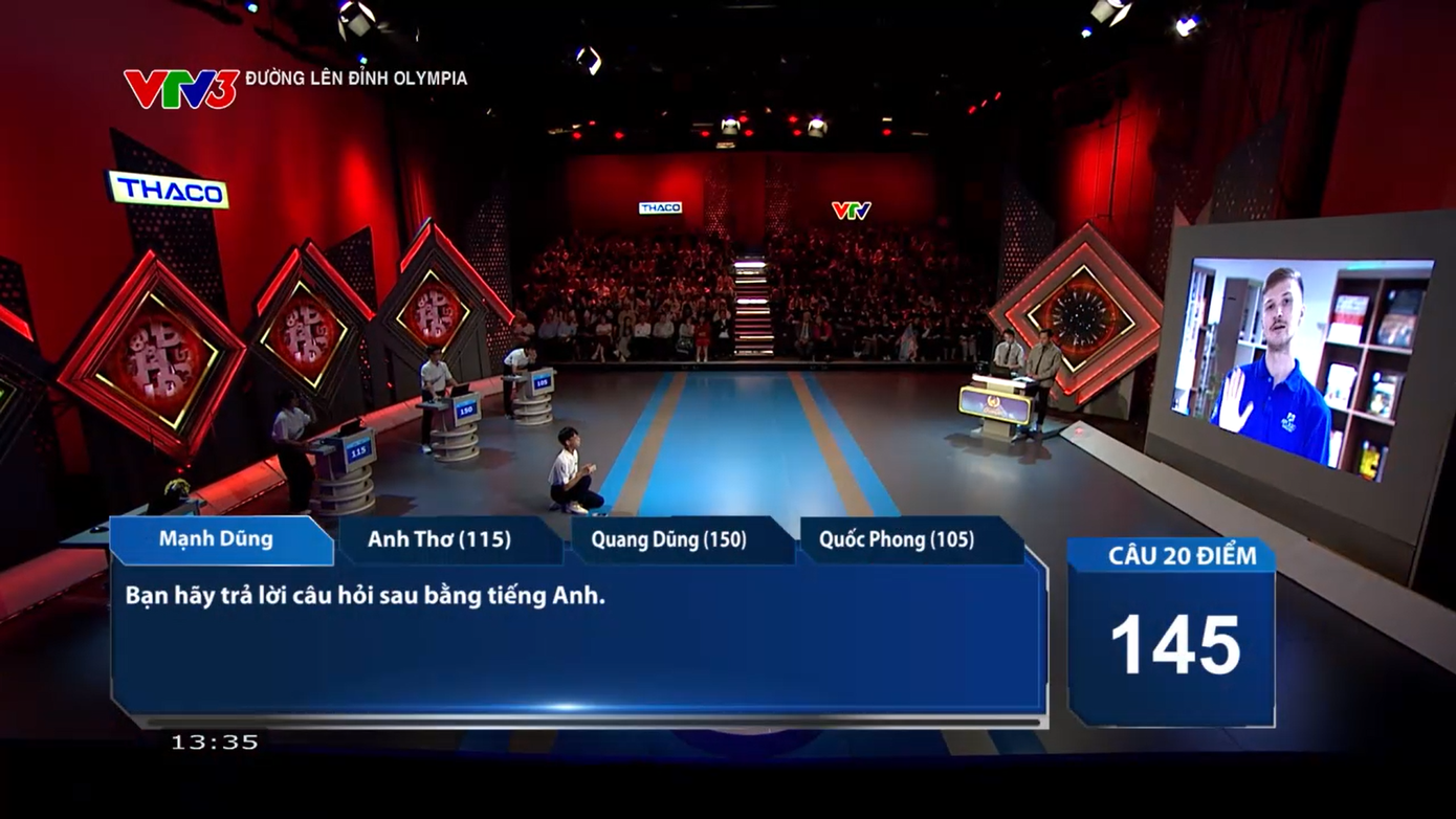 Mạnh Dũng bắt đầu "tung skill" cực chất, giành vị trí dẫn đầu. Mạnh Dũng bắt đầu "tung skill" cực chất, giành vị trí dẫn đầu.