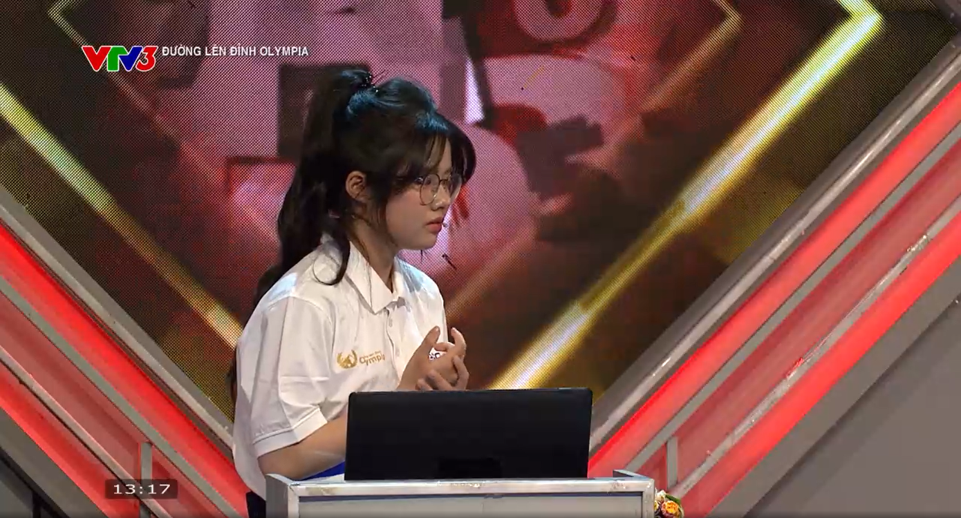 Anh Thơ dẫn trước Mạnh Dũng với câu trả lời chính xác là Tây Nguyên. Anh Thơ dẫn trước Mạnh Dũng với câu trả lời chính xác là Tây Nguyên.