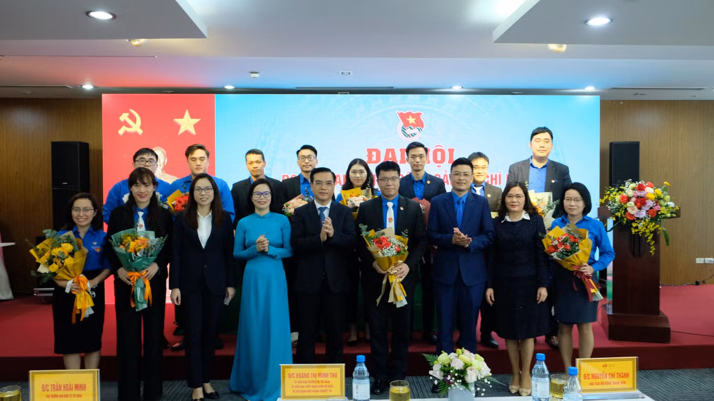 Ban chấp hành Đoàn Thanh niên SCIC nhiệm kỳ 2022 - 2027 ra mắt Đại hội