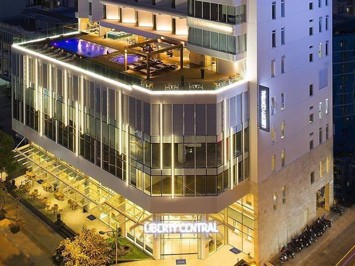 Một số hạng mục của khách sạn Liberty Central Nha Trang bị đình chỉ hoạt động. Ảnh MXH. Một số hạng mục của khách sạn Liberty Central Nha Trang bị đình chỉ hoạt động. Ảnh MXH.