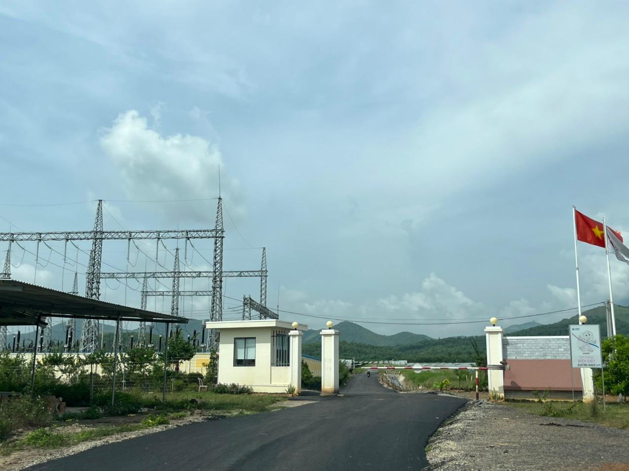 Nhà máy NLMT Long Sơn thi công khi chưa được Nhà nước giao đất (ảnh: L.H).