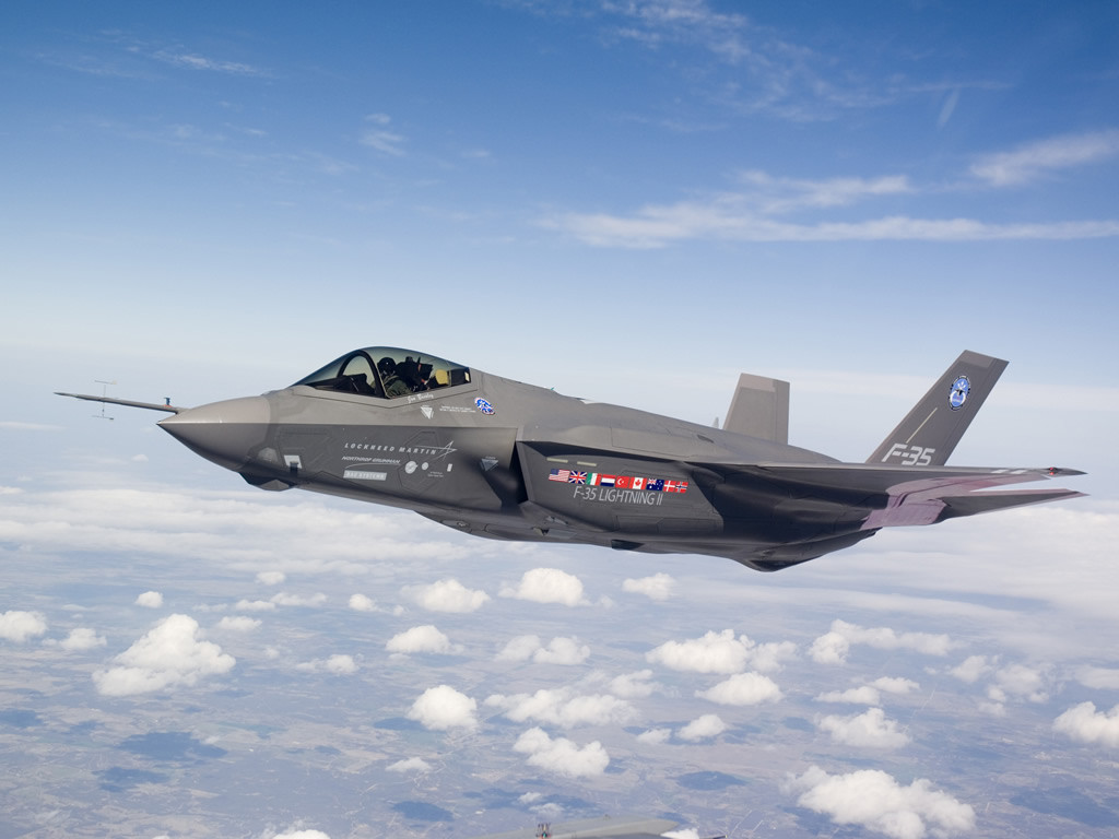 F-35 Joint Strike Fighter, một sản phẩm của Tập đoàn quốc phòng Lockheed Martin 
