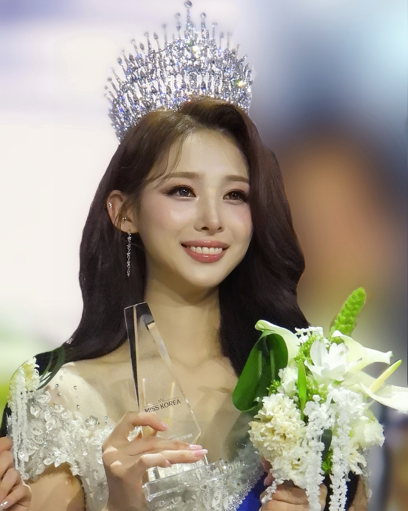 Nhan sắc tân Hoa hậu Hàn Quốc Kim Chae Won.