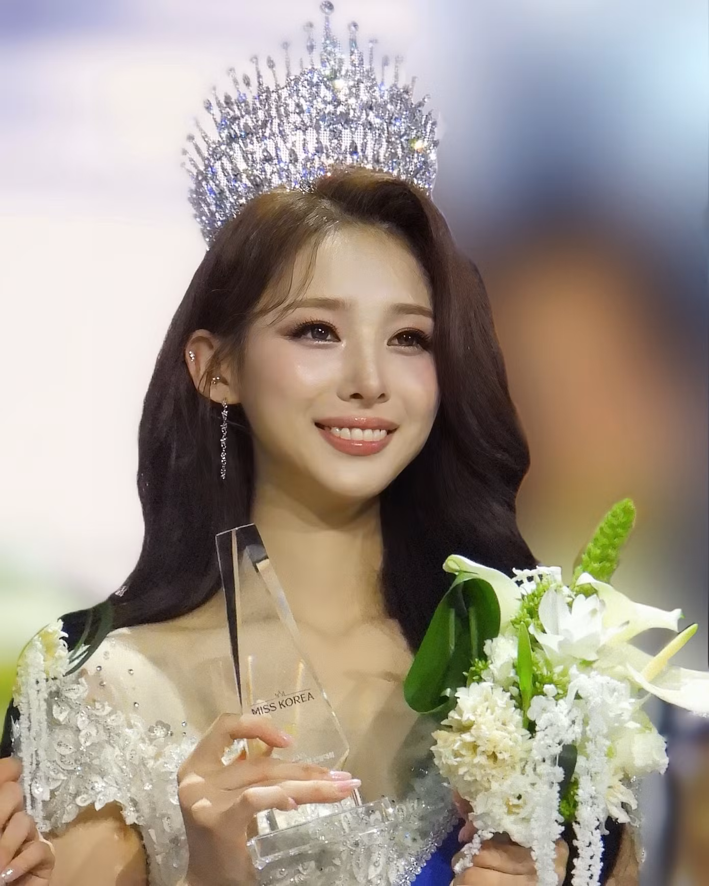 Nhan sắc tân Hoa hậu Hàn Quốc Kim Chae Won.