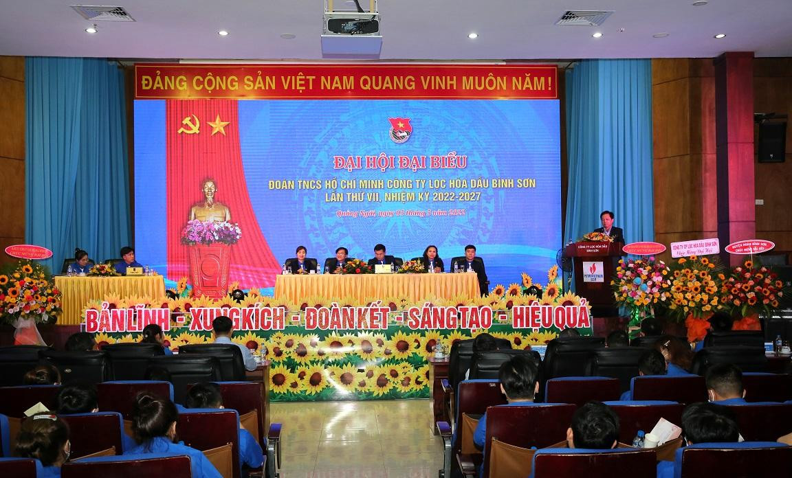 Toàn cảnh Đại hội Đoàn TNCS Hồ Chí Minh Công ty BSR lần thứ VII nhiệm kỳ 2022 - 2027 Toàn cảnh Đại hội Đoàn TNCS Hồ Chí Minh Công ty BSR lần thứ VII nhiệm kỳ 2022 - 2027