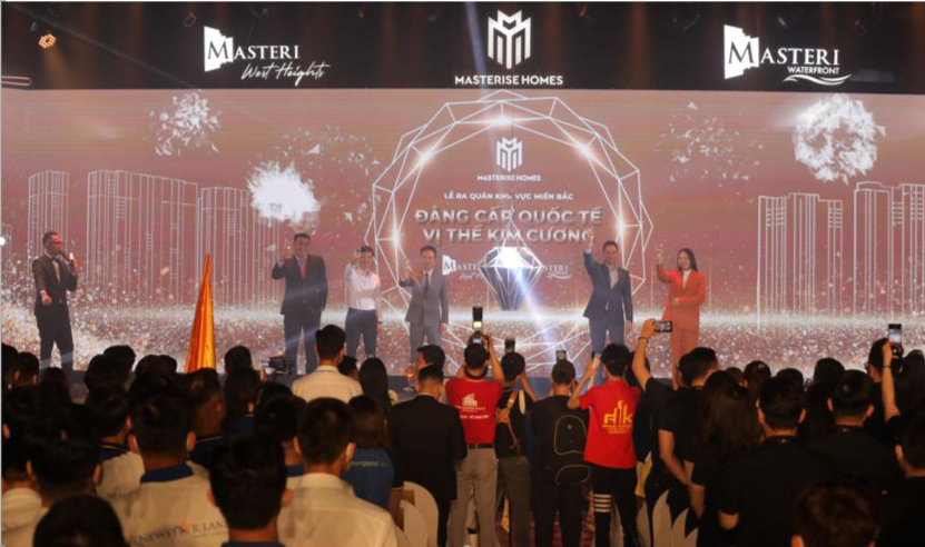 Lễ ra quân khu vực miền Bắc của Masterise Homes tạo ra sức nóng và sự thu hút đặc biệt tại thị trường Hà Nội