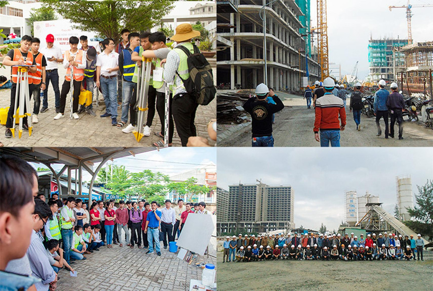 Sinh viên Duy Tân thực tập Xây dựng - Kiến trúc - Môi trường ở doanh nghiệp