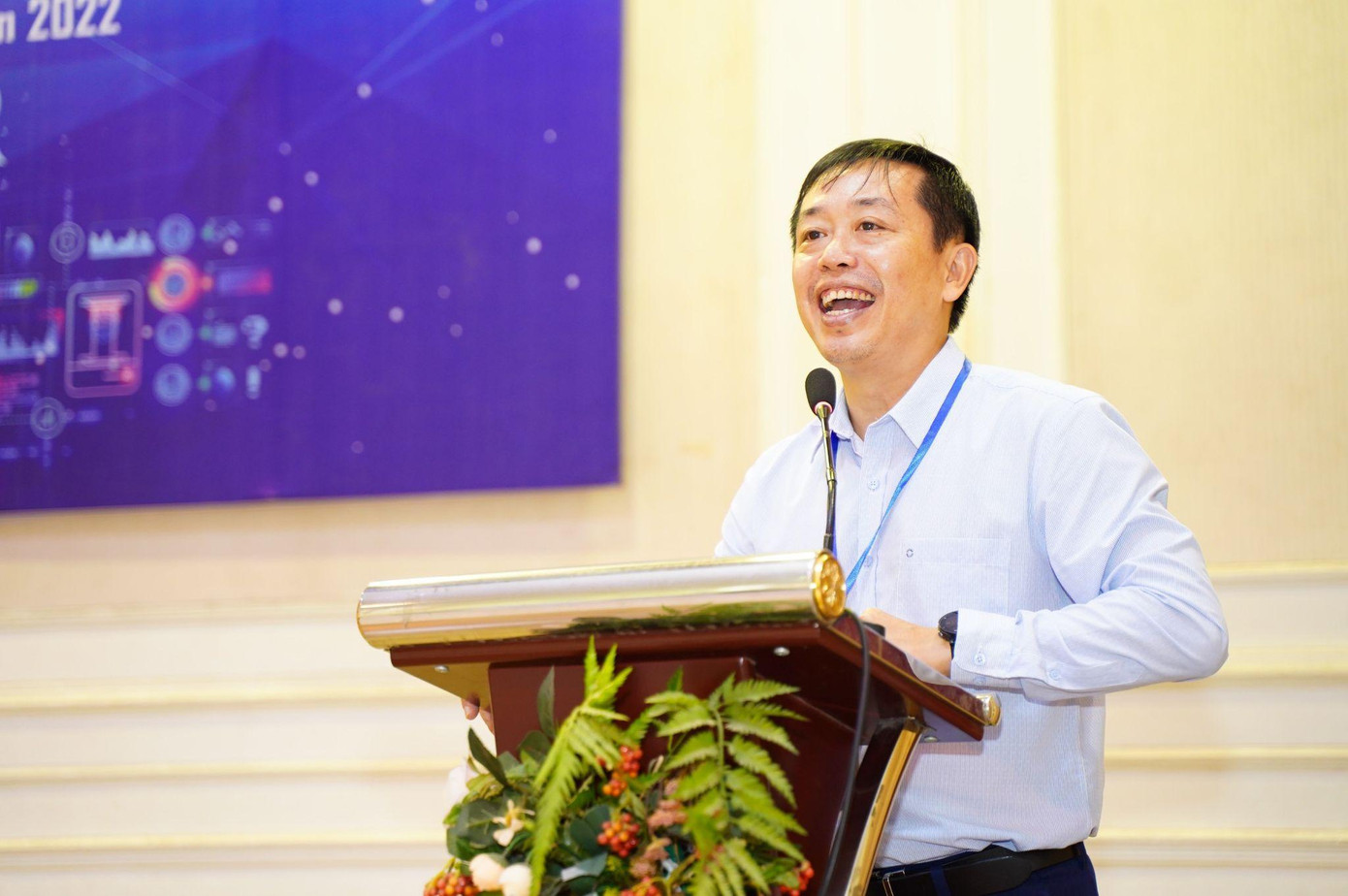 Đại diện Công ty CP Giáo dục KDI - phó trưởng Ban Giám khảo phát biểu