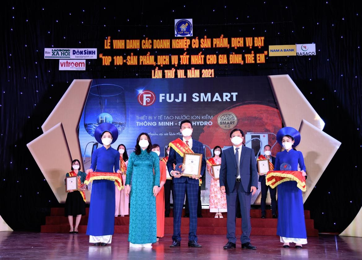 Fuji Smart đạt Top 100 - Sản phẩm tốt nhất cho gia đình, trẻ em