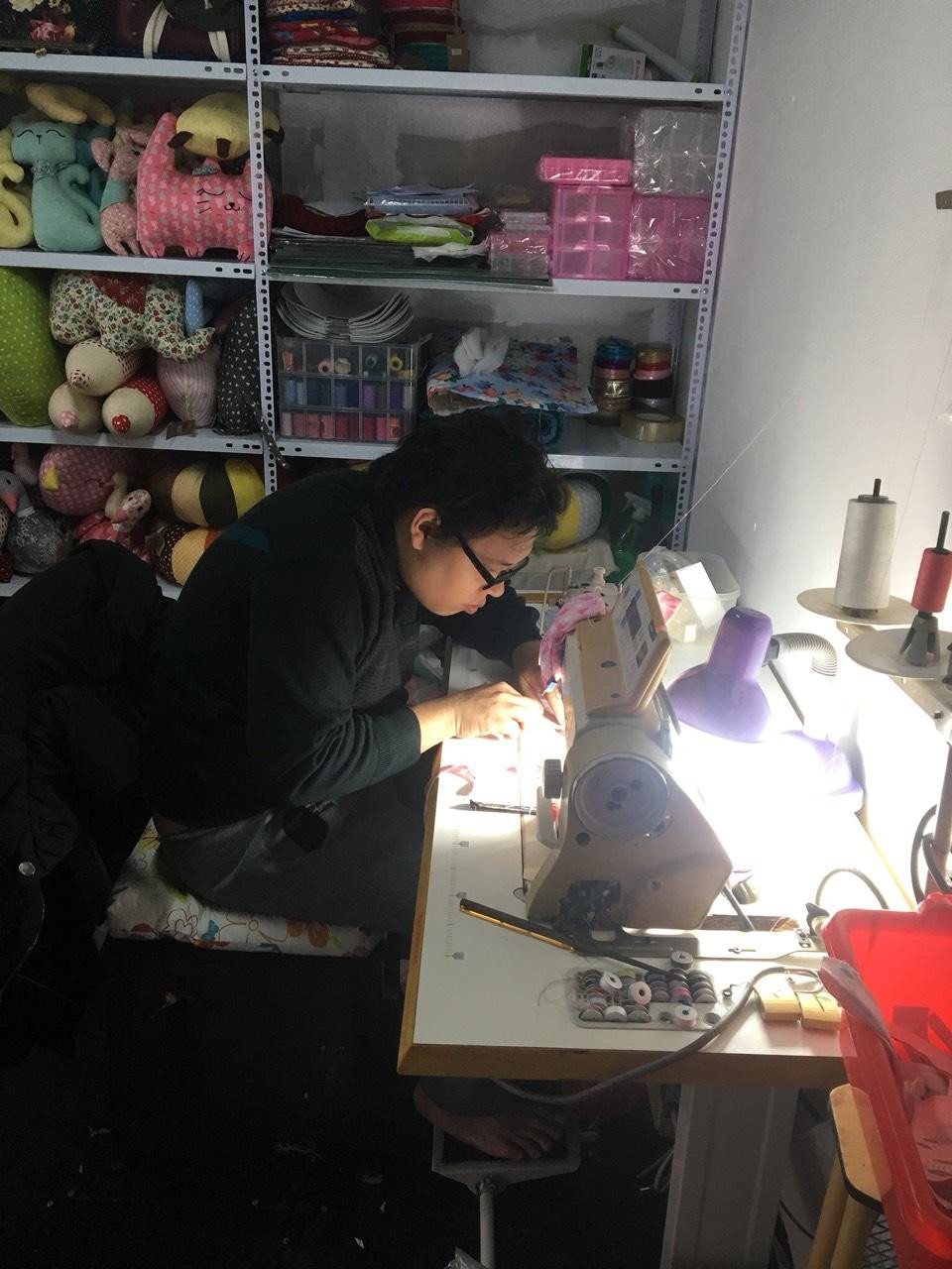 Anh Tùng đang say mê tạo ra sản phẩm mới