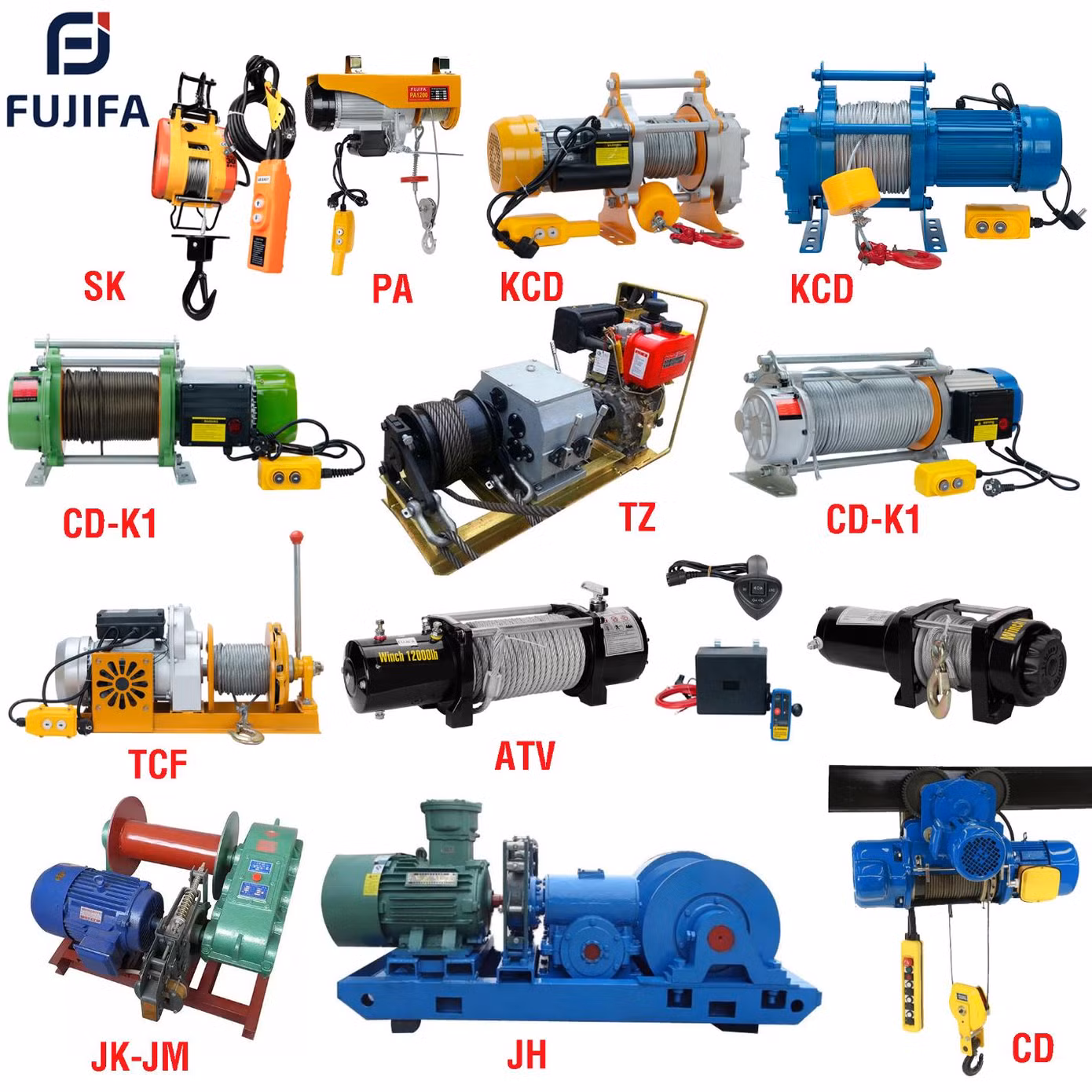 Tời điện FUJIFA cung cấp
