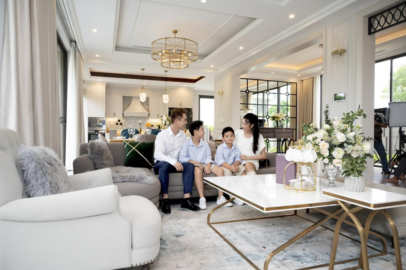 Cặp sao chia sẻ, vừa đặt chân đến Aqua City đã có cảm giác tuyệt vời như đang ở một khu nghỉ dưỡng sang trọng