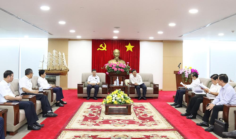 Buổi làm việc giữa Tổng giám đốc EVNNPT với Chủ tịch UBND tỉnh BÌnh Dương diễn ra vào ngày 11/5