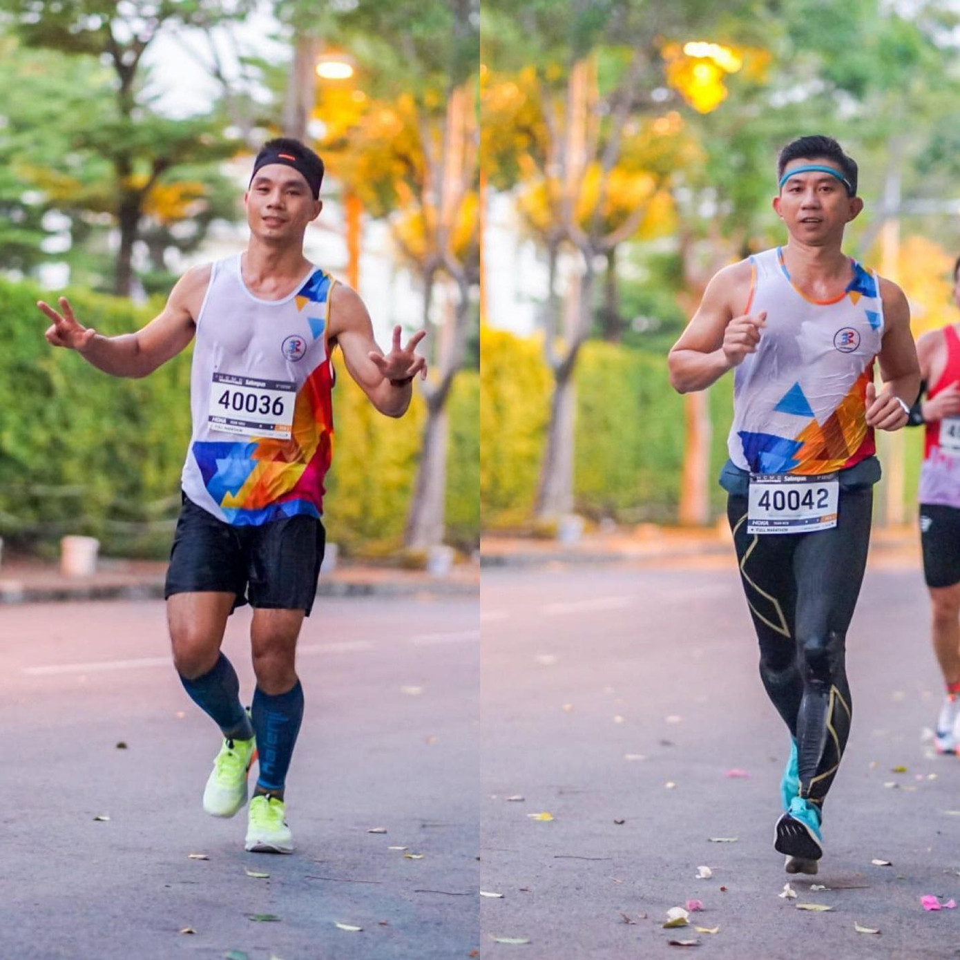 Đồng nghiệp của anh Khang: VĐV Nguyễn Xuân Hiếu và Nguyễn Phương Toán – công tác tại Trung tâm Mạng lưới MobiFone miền Nam cũng có mặt trong đội hình chạy đồng hành SEA Games Đồng nghiệp của anh Khang: VĐV Nguyễn Xuân Hiếu và Nguyễn Phương Toán – công tác tại Trung tâm Mạng lưới MobiFone miền Nam cũng có mặt trong đội hình chạy đồng hành SEA Games