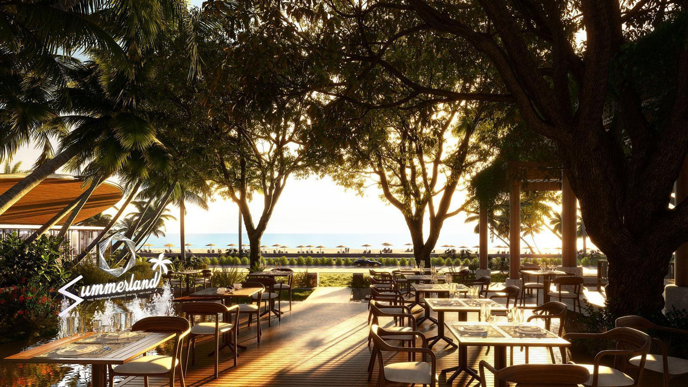 Tại Mũi Né Summerland, du khách có thể thư giãn và tận hưởng khung cảnh ngắm hoàng hôn đẹp nhất tại Phan Thiết Tại Mũi Né Summerland, du khách có thể thư giãn và tận hưởng khung cảnh ngắm hoàng hôn đẹp nhất tại Phan Thiết