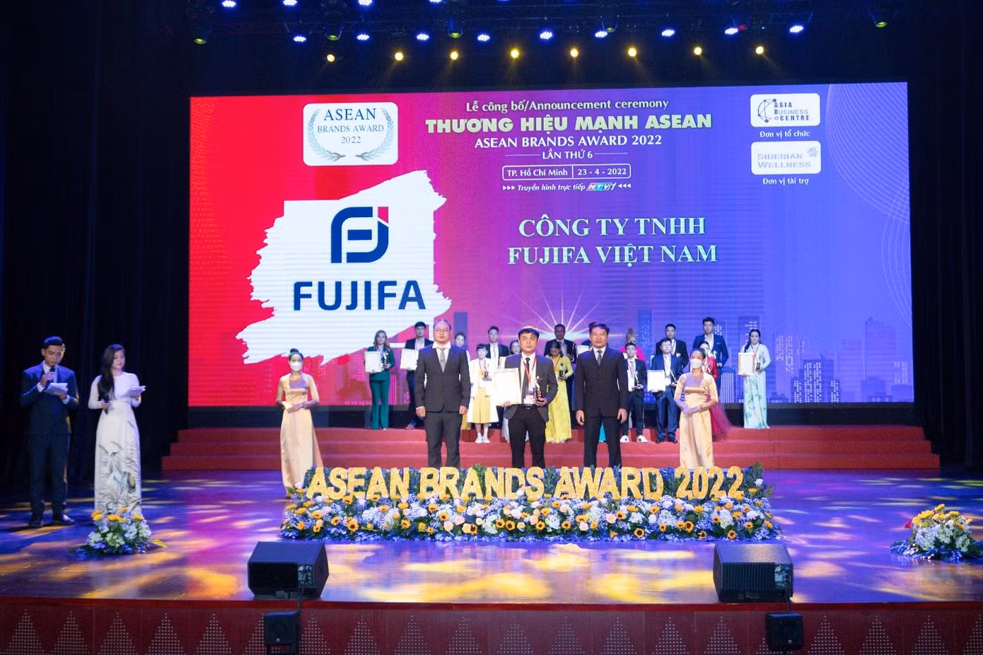 FUJIFA được vinh danh tại lễ trao giải Thương hiệu mạnh ASEAN - ASEAN BRANDS AWARD 2022