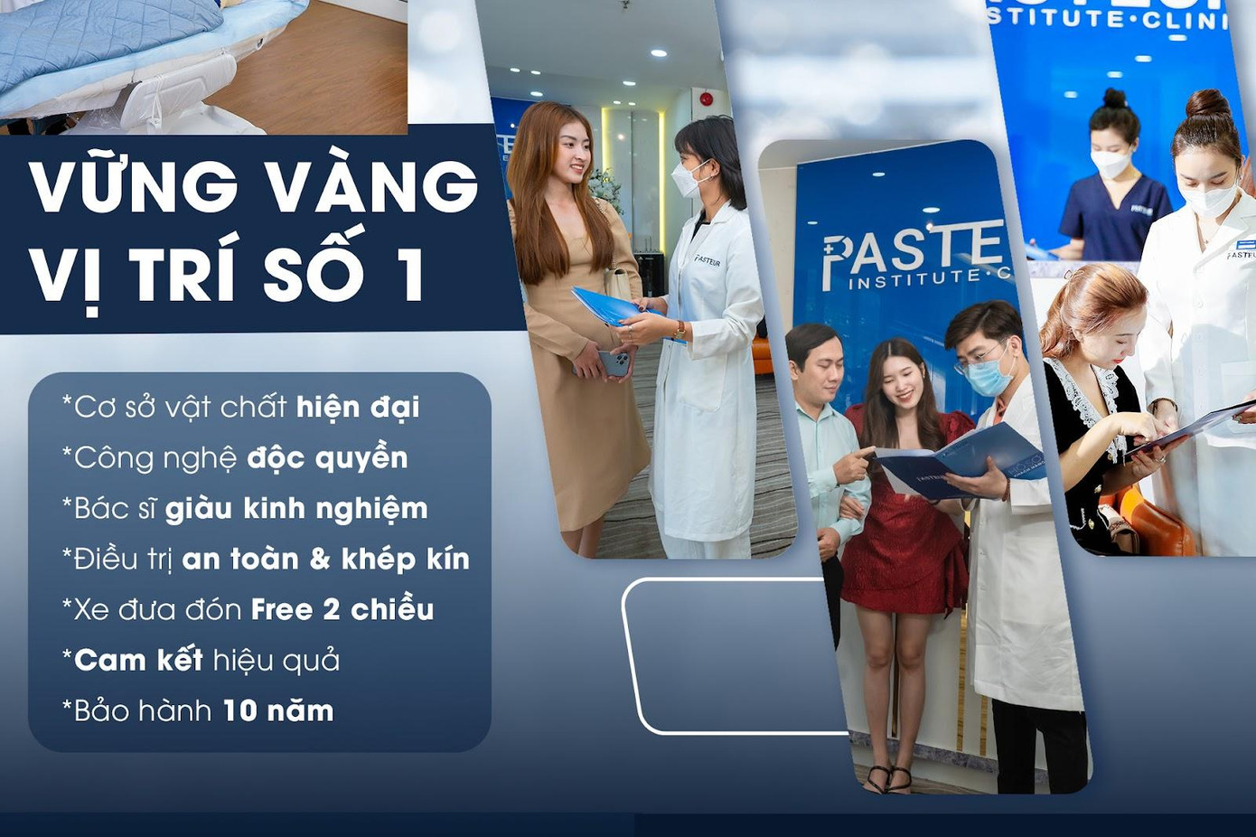 Những ưu điểm lớn đã giúp Pasteur giữ vững ngôi vị đầu bảng ngành thẩm mỹ