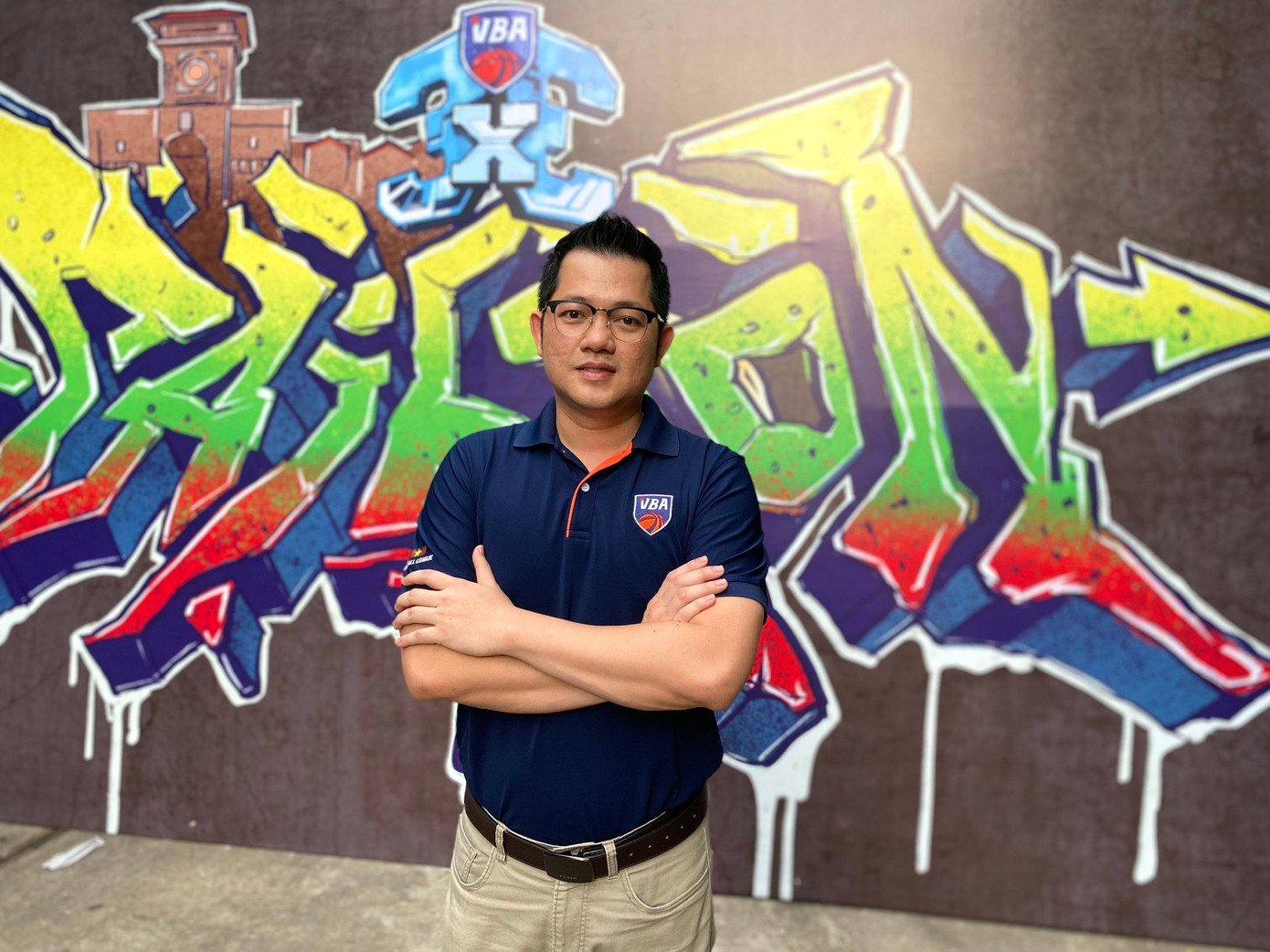 Ông Trần Chu Sa - Giám đốc Điều hành VBA, đơn vị tổ chức Giải Bóng rổ 3x3 Chuyên nghiệp Việt Nam Ảnh: Nguồn VBA