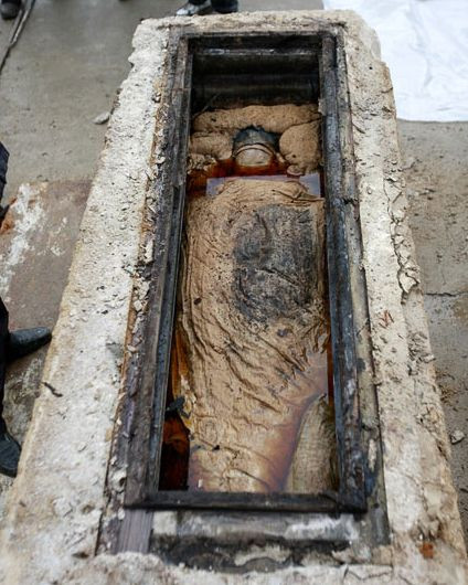 Tận thấy xác ướp người phụ nữ sau 700 năm còn nguyên vẹn ảnh 3