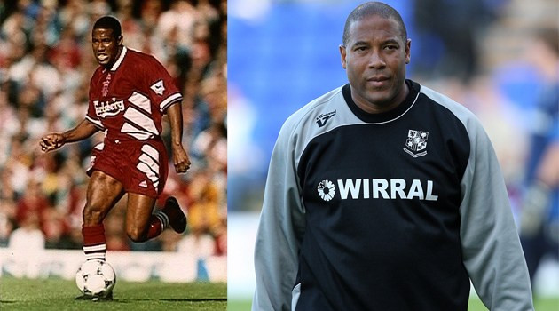 Cựu sao Liverpool John Barnes với thân hình quá khổ sau khi treo giày. Cựu sao Liverpool John Barnes với thân hình quá khổ sau khi treo giày