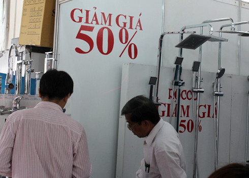 Vòi tắm giảm giá đến 50%