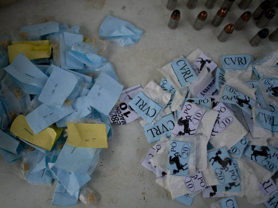 Ma túy thu giữ tại hiện trường. Ma túy thu giữ tại hiện trường