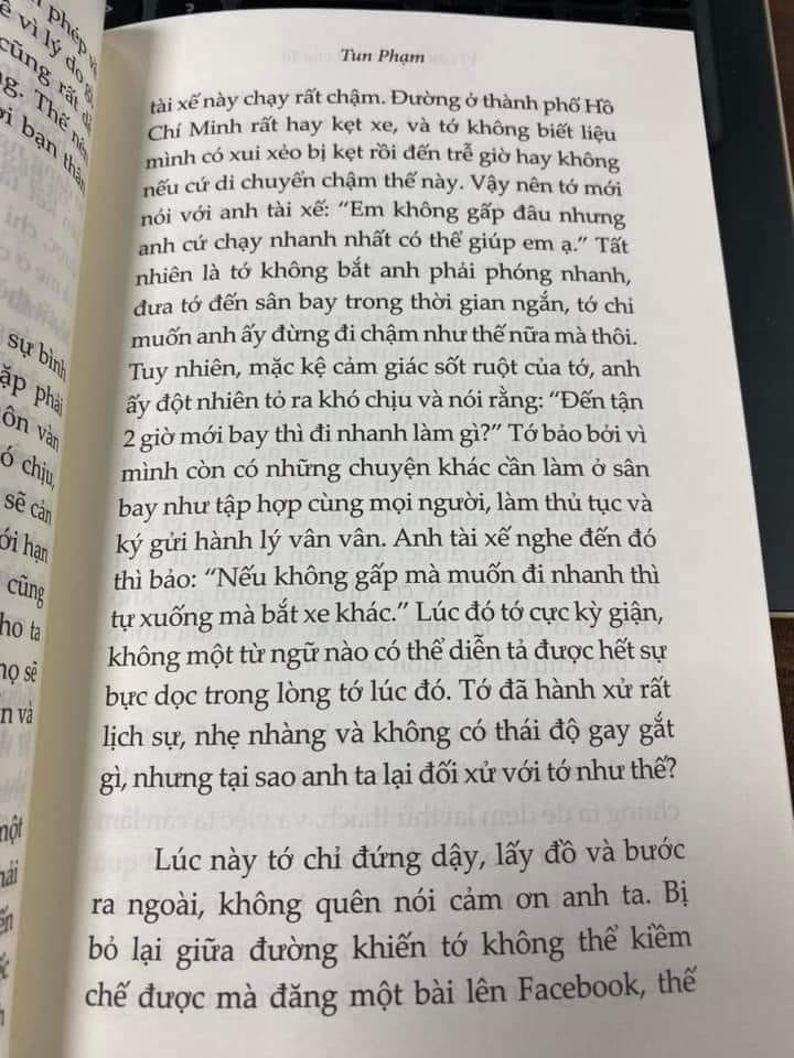 Một đoạn trong sách của Tun Phạm khiến người dùng hoài nghi vì cách diễn đạt ngô nghê.