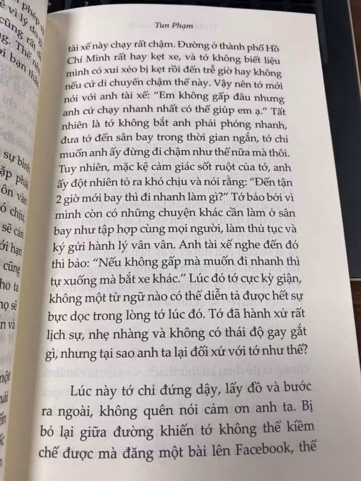 Một đoạn trong sách của Tun Phạm khiến người dùng hoài nghi vì cách diễn đạt ngô nghê.