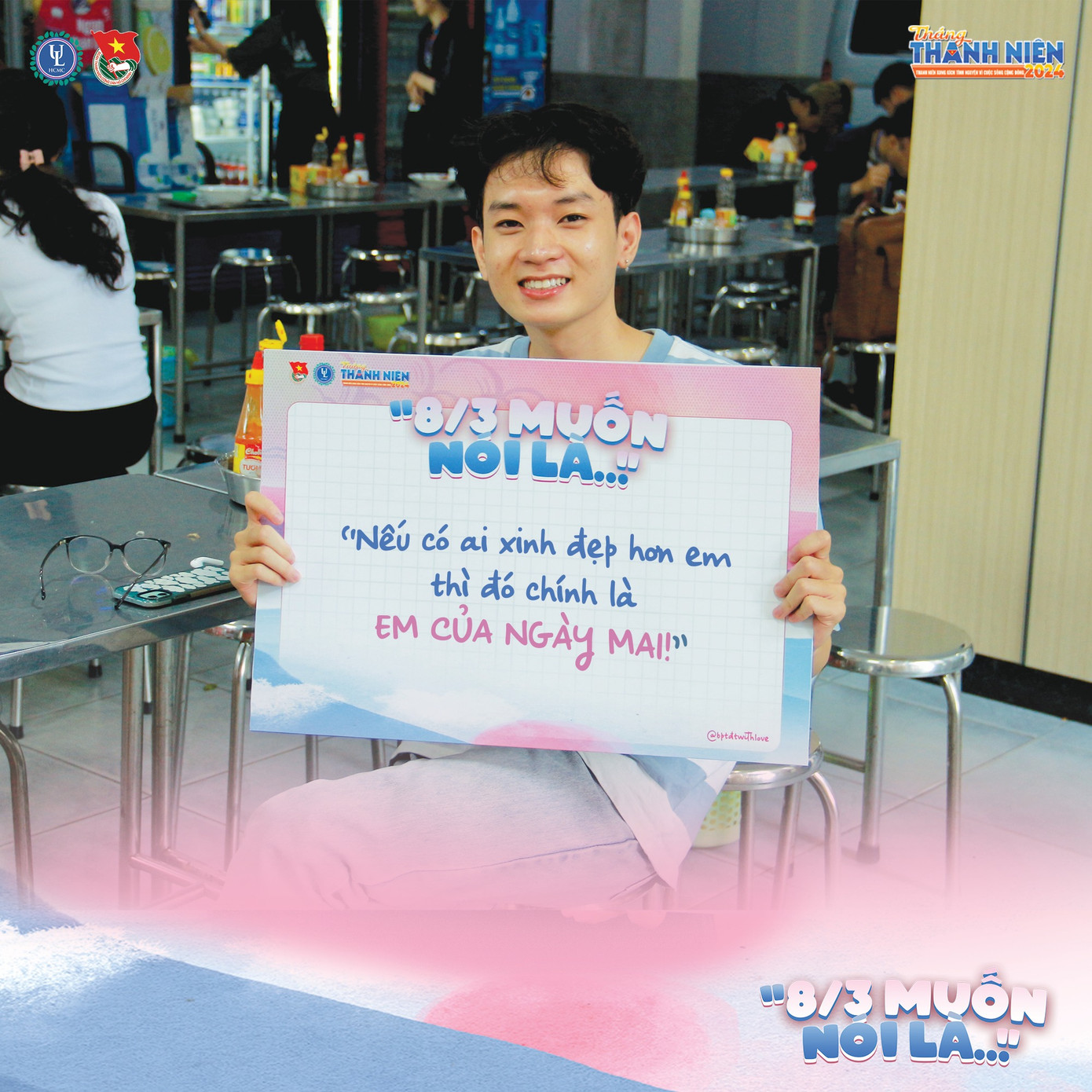 Loạt lời nhắn nhủ dành cho phái nữ "dễ cưng" tới từ trường Đại học Luật TP.HCM Loạt lời nhắn nhủ dành cho phái nữ "dễ cưng" tới từ trường Đại học Luật TP.HCM